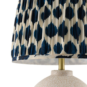   Modern European furniture - Blue Patterned Fabric Table Lamp - www.oroa.com | Oroa.com