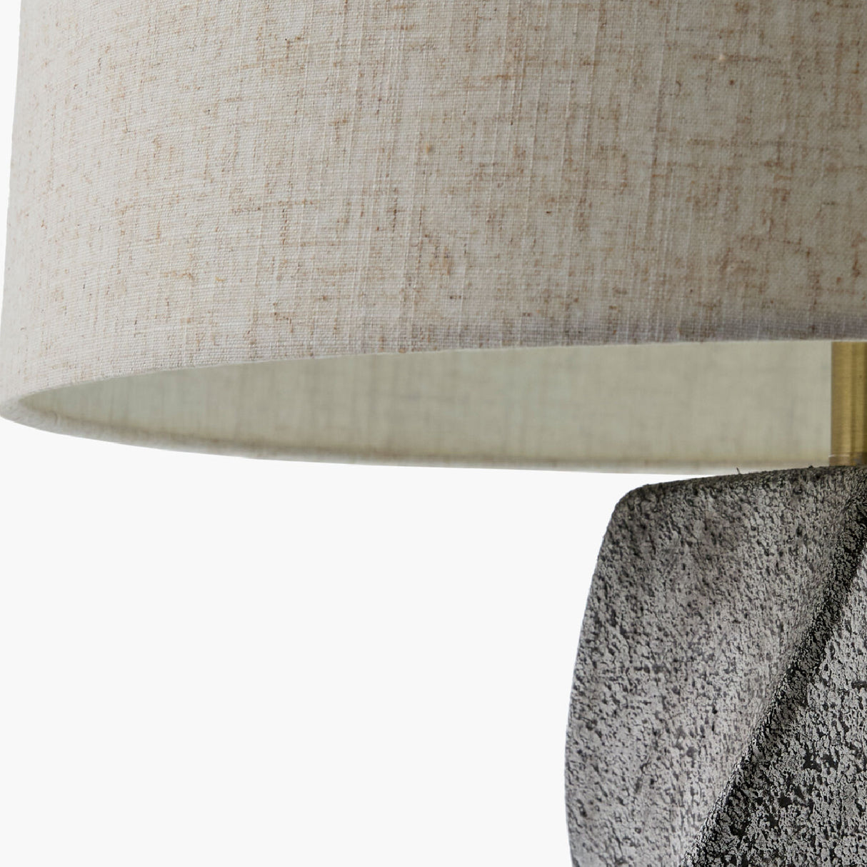   Modern European furniture - Twisted Ceramic Accent Table Lamp - www.oroa.com | Oroa.com