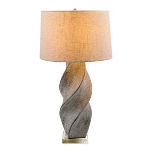   Modern European furniture - Twisted Ceramic Accent Table Lamp - www.oroa.com | Oroa.com