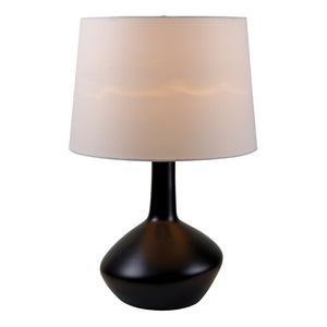   Modern European furniture - Ceramic White Linen Table Lamp - www.oroa.com | Oroa.com