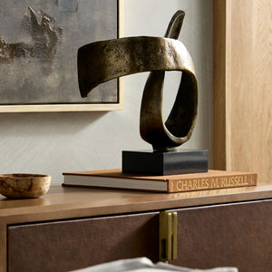   Modern European furniture - Antiqued Iron Decorative Sculpture - www.oroa.com | Oroa.com