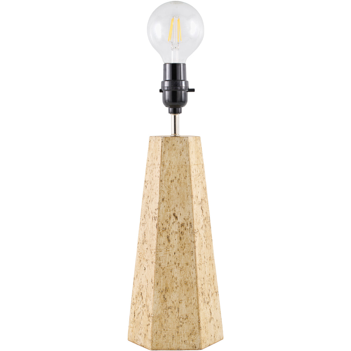   Modern European furniture - Braided Rattan Travertine Table Lamp - www.oroa.com | Oroa.com