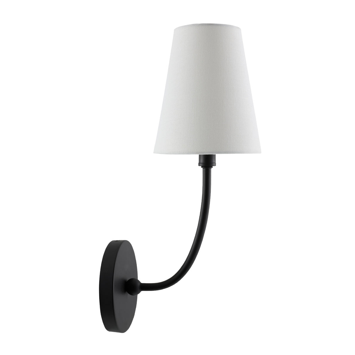   Modern European furniture - White Cotton Shade Wall Lamp  - www.oroa.com | Oroa.com