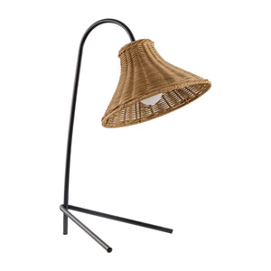   Modern European furniture - Tan Rattan Accent Table Lamp - www.oroa.com | Oroa.com