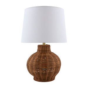   Modern European furniture - Rattan Base Accent Table Lamp S - www.oroa.com | Oroa.com