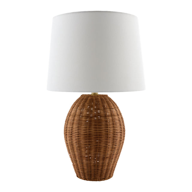 Modern European furniture - Rattan Base Accent Table Lamp L  - www.oroa.com
