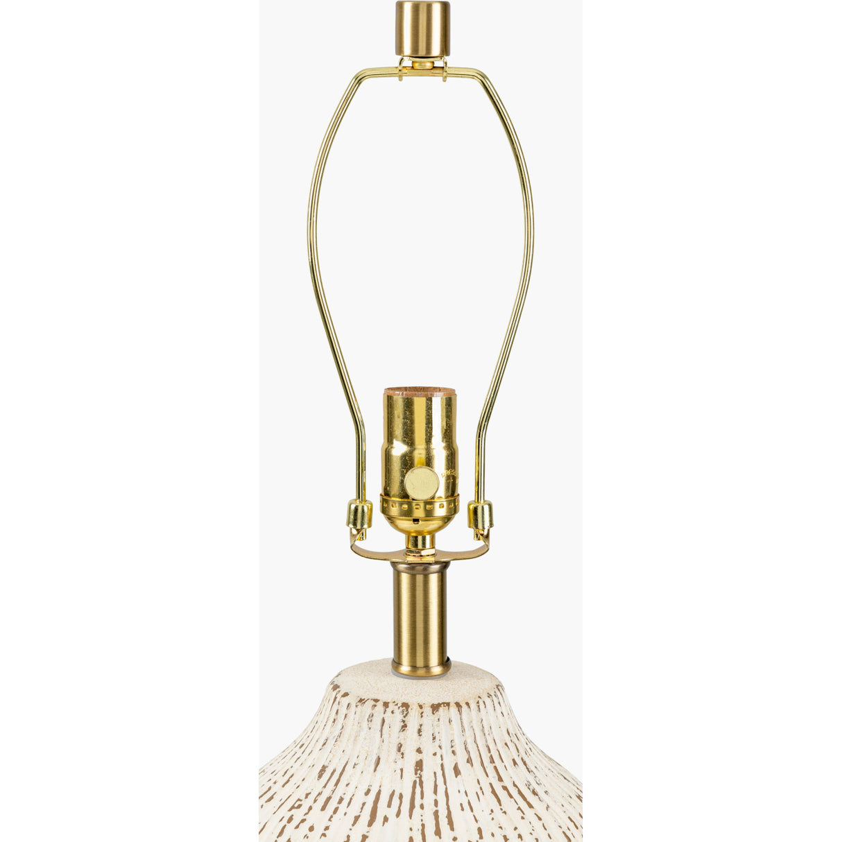   Modern European furniture - Rustic White Ceramic Table Lamp - www.oroa.com | Oroa.com