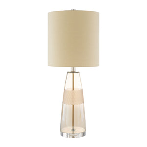   Clear Glass Accent Table Lamp | Oroa.com