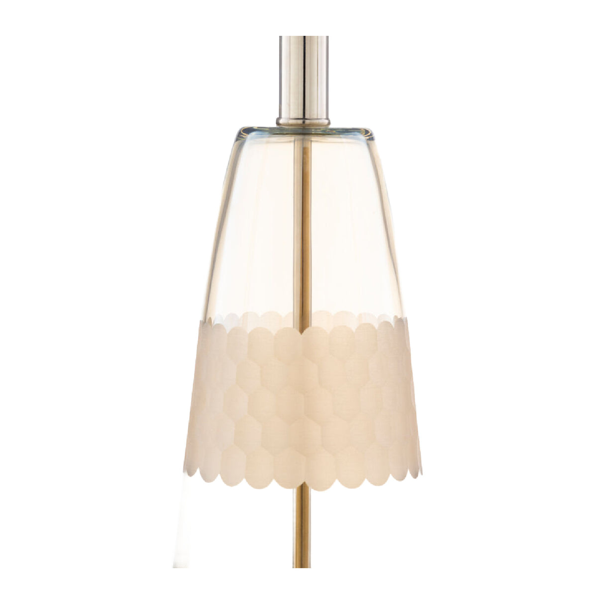   Clear Glass Accent Table Lamp | Oroa.com