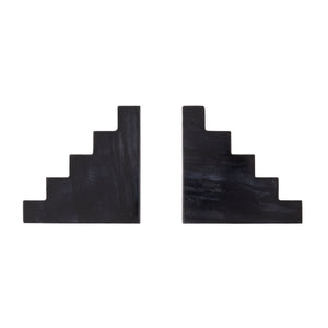   Modern European furniture - Marble Stairs Bookends (2) - www.oroa.com | Oroa.com