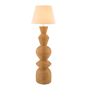   Geometrical Rattan Layer Floor Lamp | Oroa.com