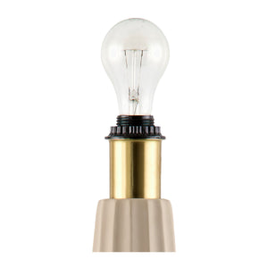   Modern European furniture - Scalloped White Cotton Table Lamp - www.oroa.com | Oroa.com