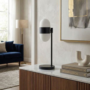   Modern European furniture - Metal Framed Glass Table Lamp - www.oroa.com | Oroa.com