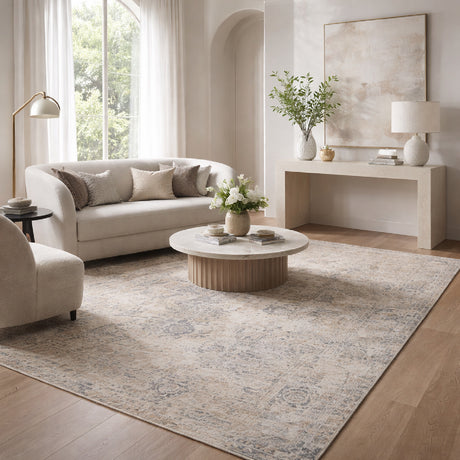   Modern furniture - Handmade Viscose Round Carpet - www.oroa.com | Oroa.com