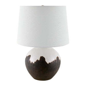   Brown Ceramic Accent Table Lamp | Oroa.com