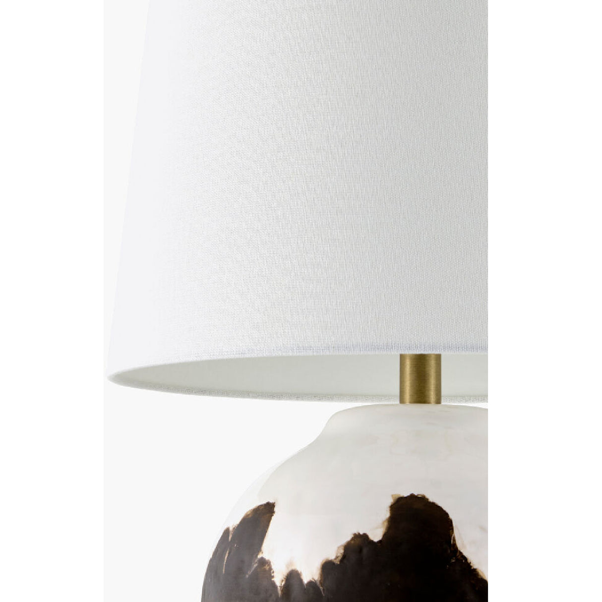   Brown Ceramic Accent Table Lamp | Oroa.com