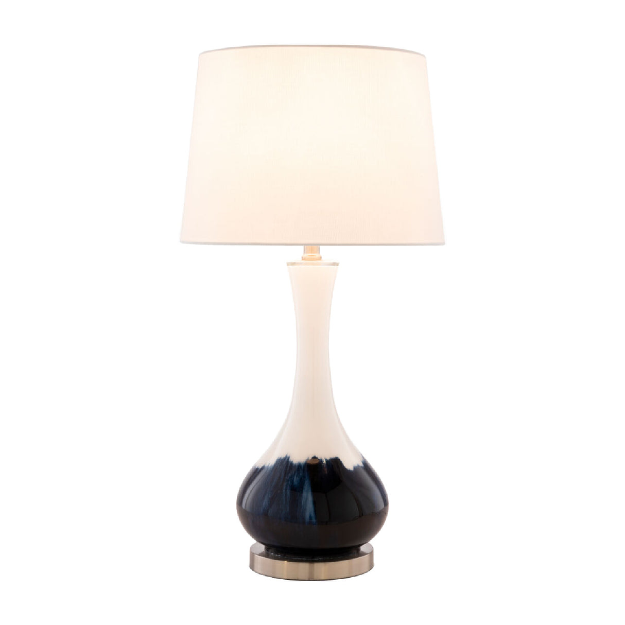   Modern European furniture - Two-Colored Glass Table Lamp - www.oroa.com | Oroa.com