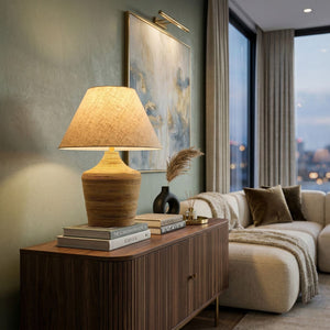   Natural Rattan Cane Table Lamp | Oroa.com