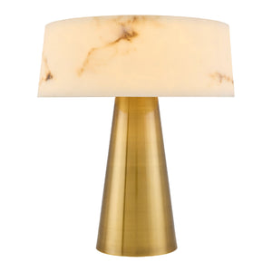   White Stone Shade Table Lamp | Oroa.com