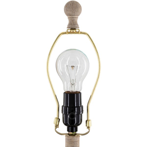   Modern European furniture - Weathered Gray Accent Table Lamp - www.oroa.com | Oroa.com