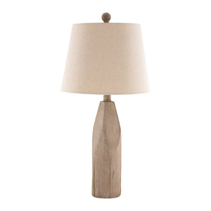   Modern European furniture - Weathered Gray Accent Table Lamp - www.oroa.com | Oroa.com