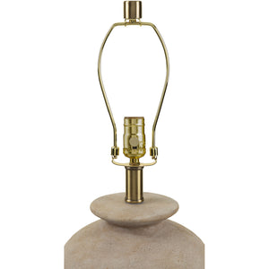   Modern European furniture - Rounded Cream Accent Table Lamp - www.oroa.com | Oroa.com