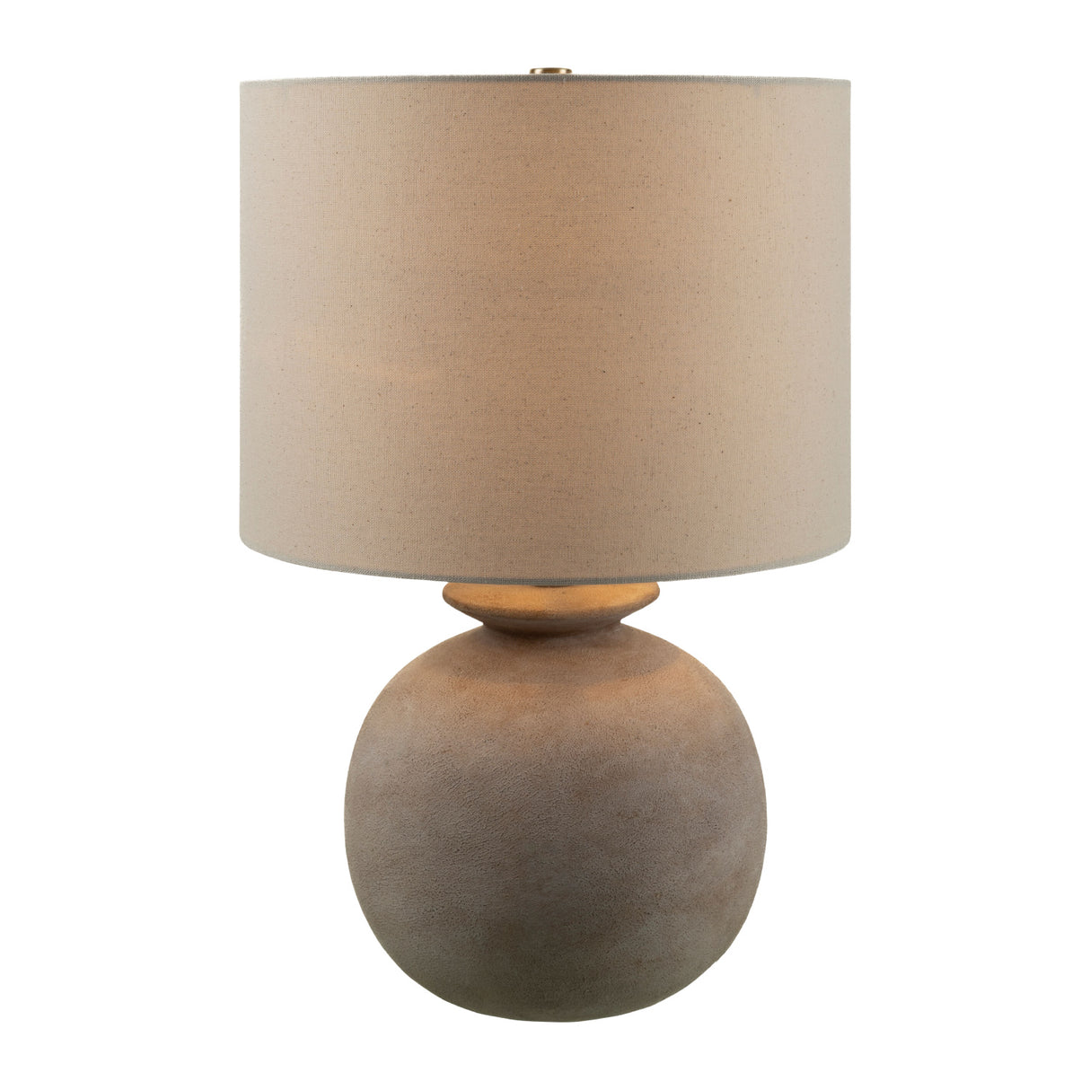   Modern European furniture - Rounded Cream Accent Table Lamp - www.oroa.com | Oroa.com