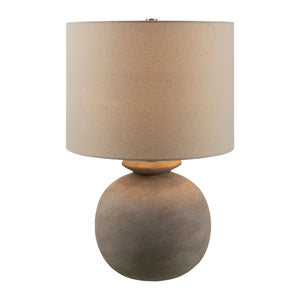   Modern European furniture - Rounded Cream Accent Table Lamp - www.oroa.com | Oroa.com