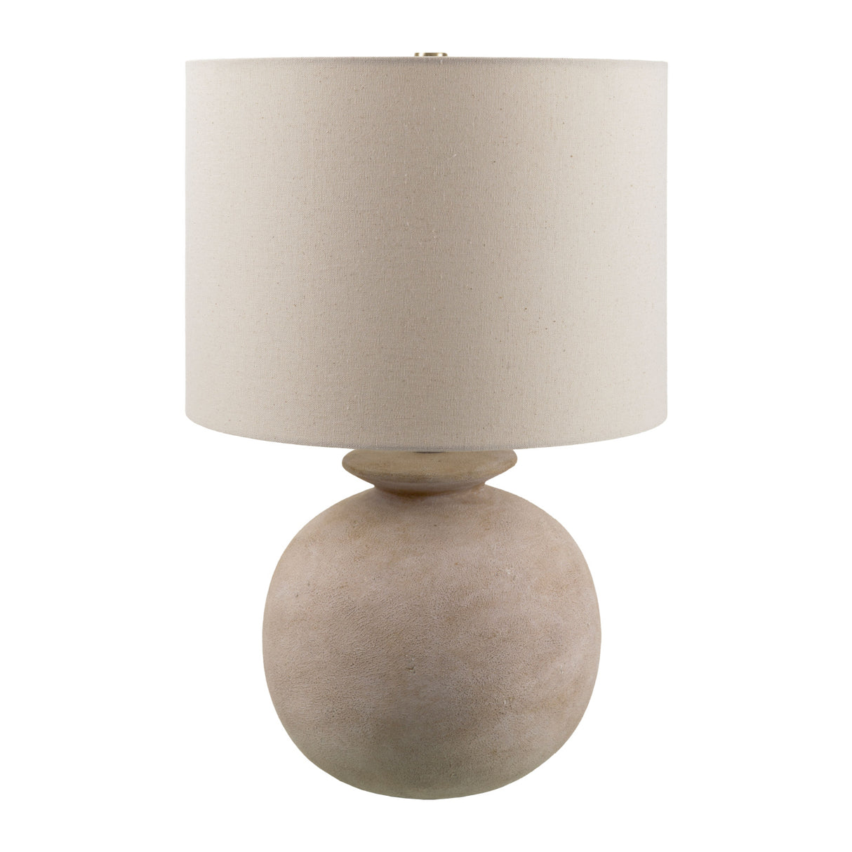   Modern European furniture - Rounded Cream Accent Table Lamp - www.oroa.com | Oroa.com
