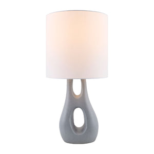   Modern European furniture - Textured Gray Accent Table Lamp - www.oroa.com | Oroa.com