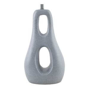   Modern European furniture - Textured Gray Accent Table Lamp - www.oroa.com | Oroa.com