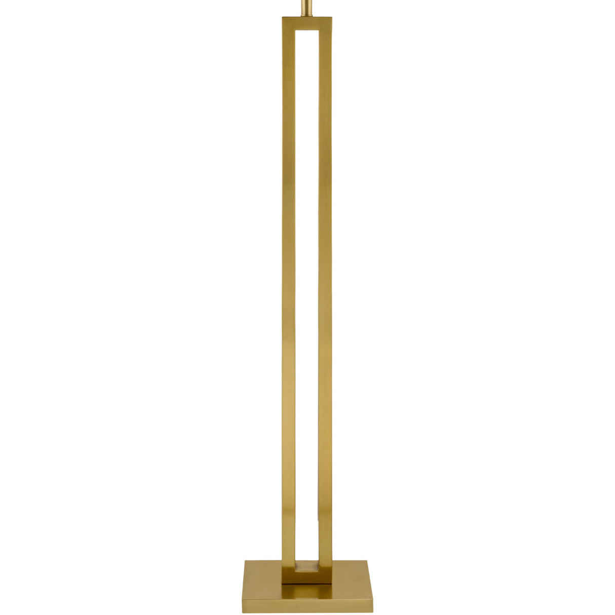   White Linen Gold Floor Lamp | Oroa.com