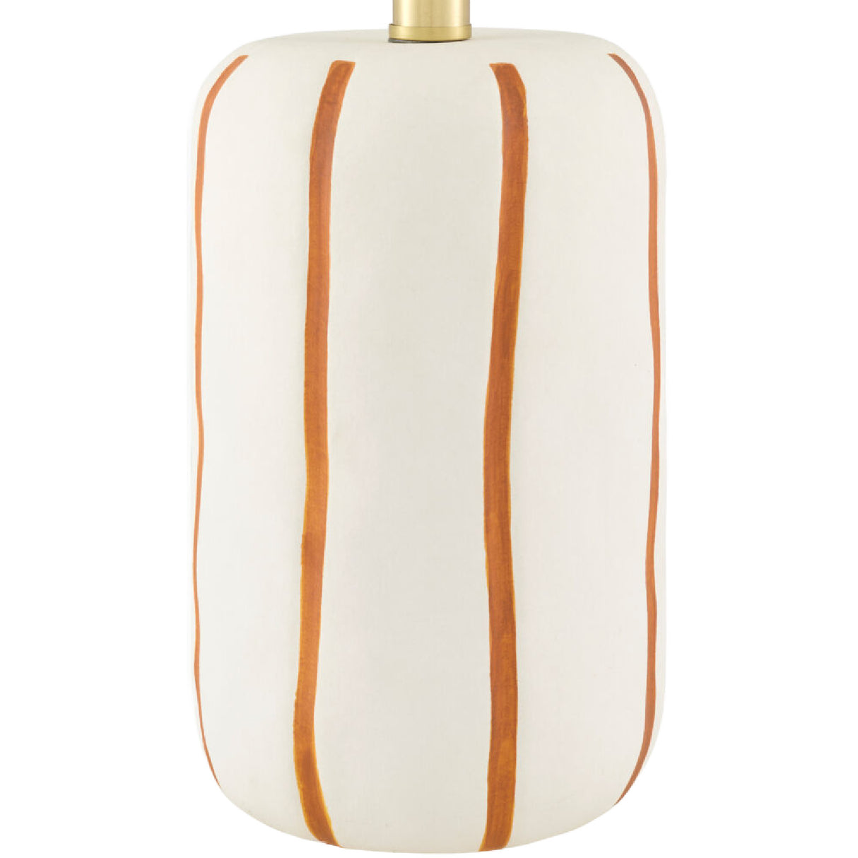   Modern European furniture - Lined Ceramic Linen Table Lamp - www.oroa.com | Oroa.com