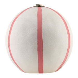   Modern European furniture - Lined Round Ceramic Table Lamp - www.oroa.com | Oroa.com