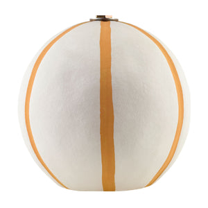   Modern European furniture - Lined Round Ceramic Table Lamp - www.oroa.com | Oroa.com