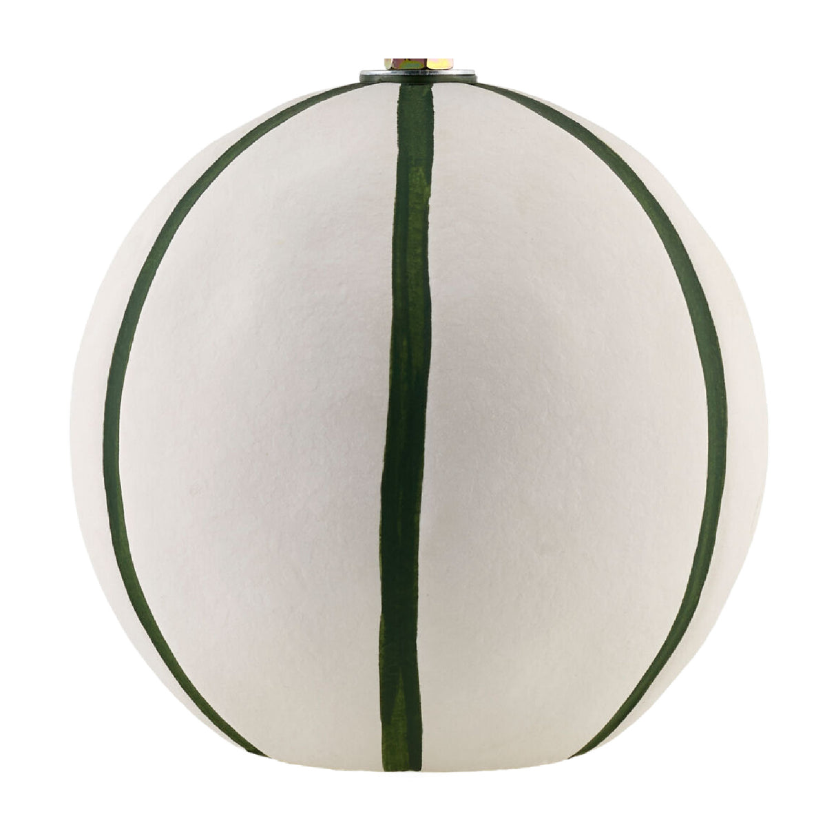   Modern European furniture - Lined Round Ceramic Table Lamp - www.oroa.com | Oroa.com