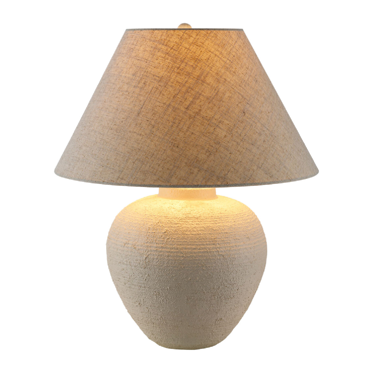   Modern European furniture - Empire Linen Shade Table Lamp - www.oroa.com | Oroa.com
