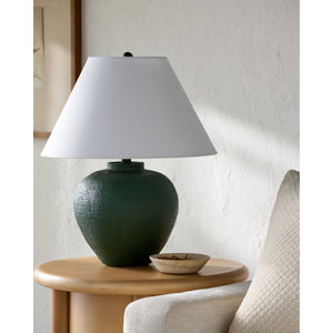   Modern European furniture - Empire Linen Shade Table Lamp - www.oroa.com | Oroa.com