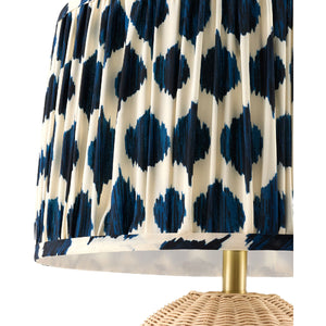   Blue Patterned Fabric Table Lamp | Oroa.com