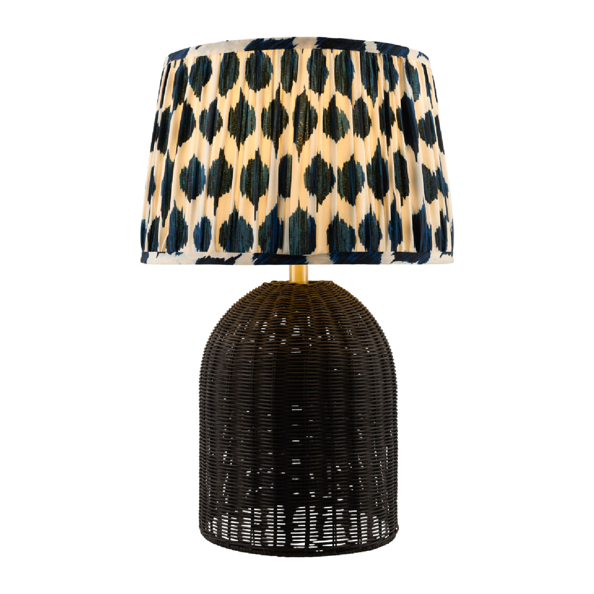   Blue Patterned Fabric Table Lamp | Oroa.com