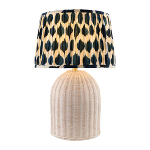   Blue Patterned Fabric Table Lamp | Oroa.com