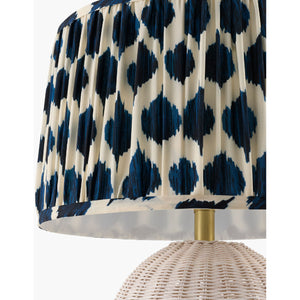   Blue Patterned Fabric Table Lamp | Oroa.com