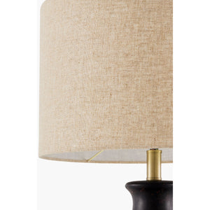   Modern European furniture - Linen Drum Shade Table Lamp - www.oroa.com | Oroa.com