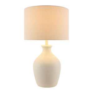   Modern European furniture - Linen Drum Shade Table Lamp - www.oroa.com | Oroa.com