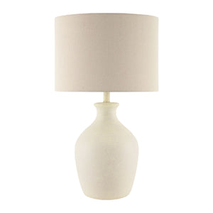   Modern European furniture - Linen Drum Shade Table Lamp - www.oroa.com | Oroa.com
