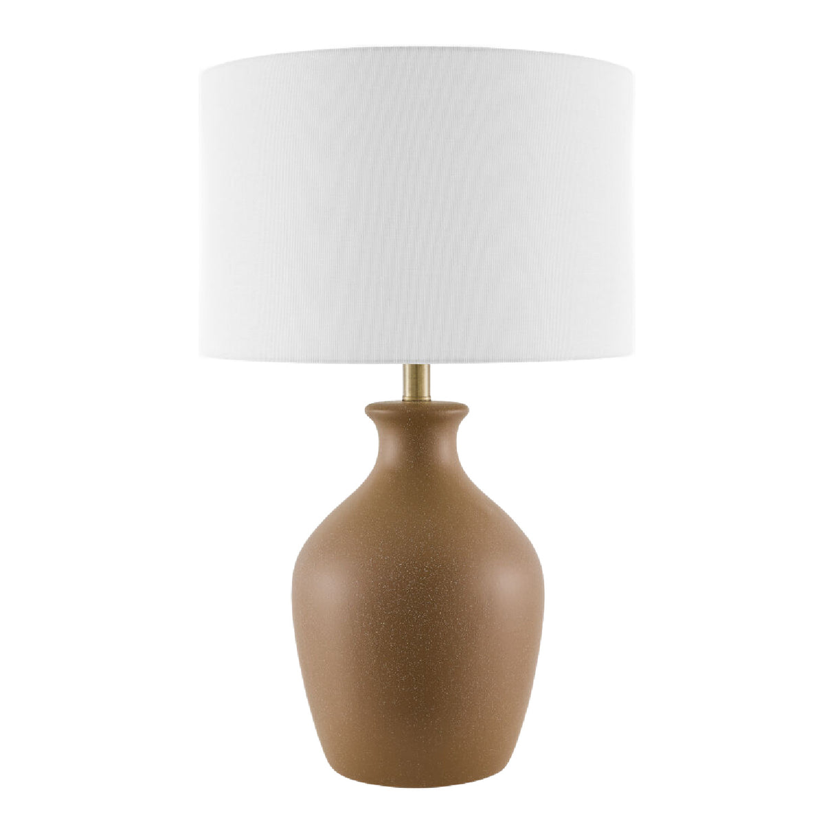   Modern European furniture - Linen Drum Shade Table Lamp - www.oroa.com | Oroa.com