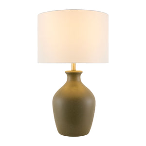   Modern European furniture - Linen Drum Shade Table Lamp - www.oroa.com | Oroa.com