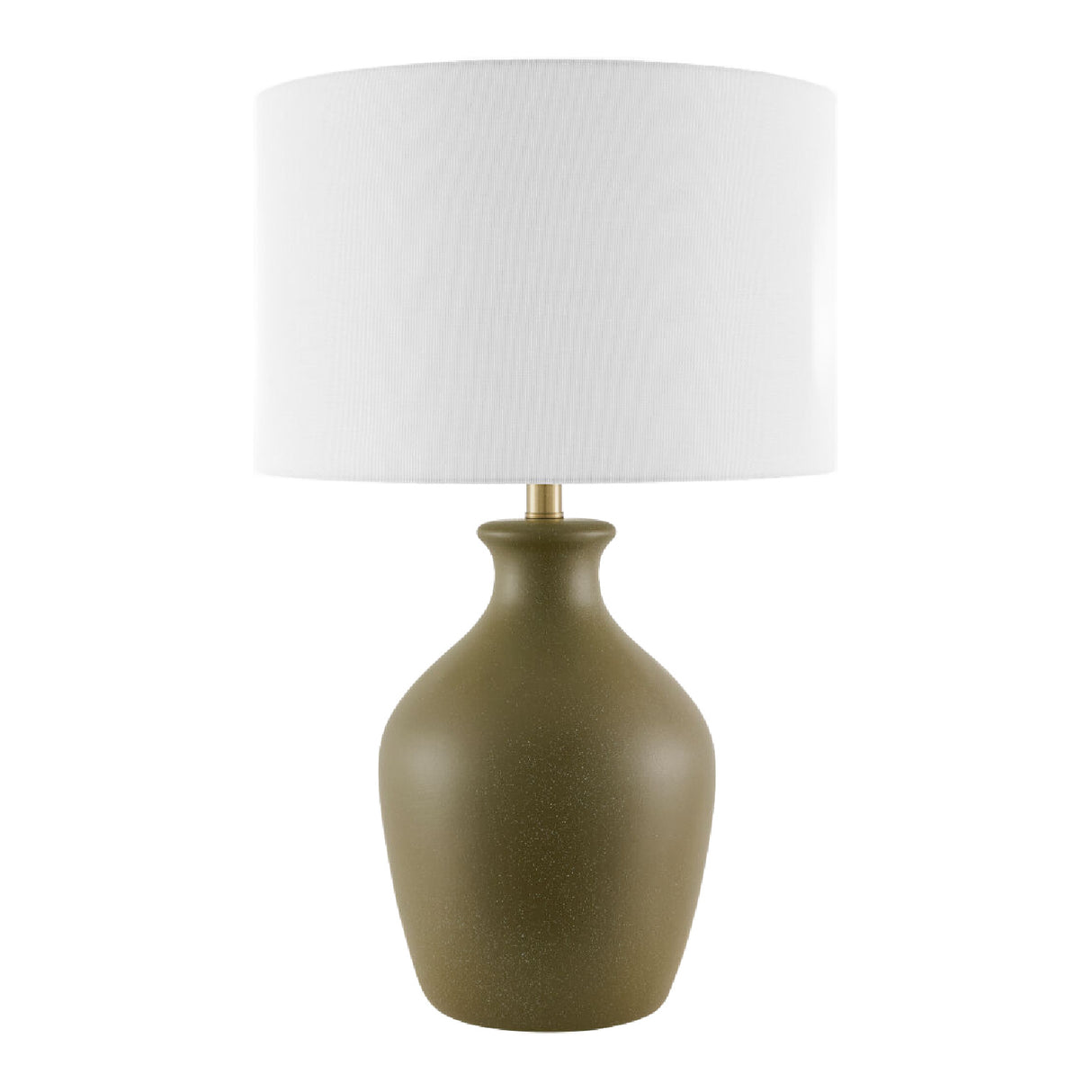   Modern European furniture - Linen Drum Shade Table Lamp - www.oroa.com | Oroa.com