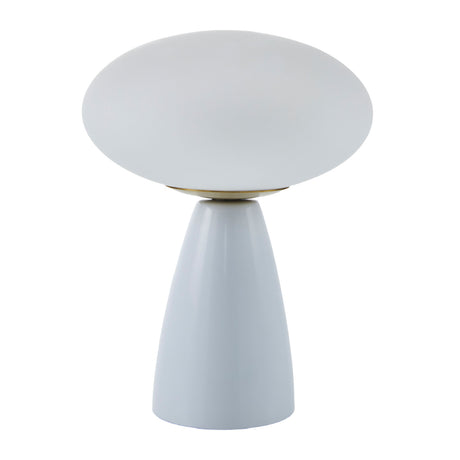   Modern European furniture - Oval White Glass Table Lamp - www.oroa.com | Oroa.com