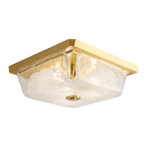   Modern European furniture - Gold Clear Glass Wall Lamp - www.oroa.com | Oroa.com